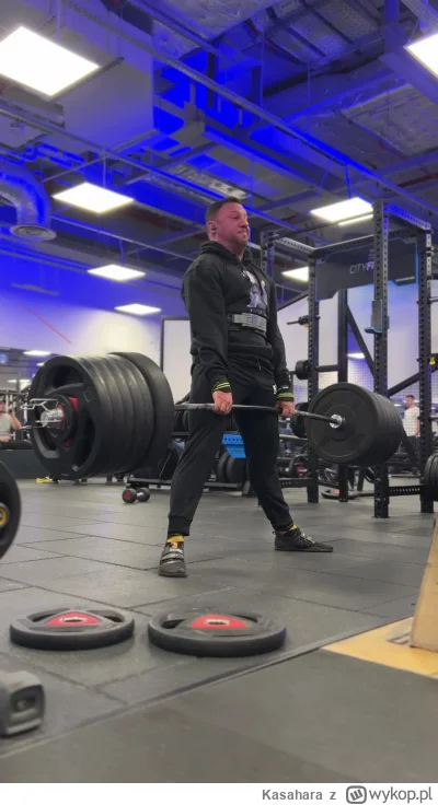 Kasahara - Coraz bardziej lekkie to 302,5 kg, ostatnia 3cia seria z tym cieżarem
Cies...