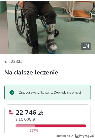 tommmekk - Jeszcze raz bardzo Wam wszystkim dziękuję 

https://zrzutka.pl/z/tomaszlec...