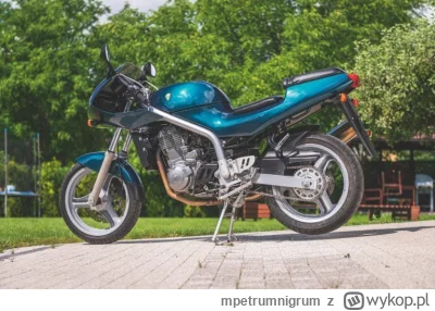 mpetrumnigrum - Gdy Jawa sprzedawała swoje dwusuwowe #motocykle jak tramp czyli TS350...