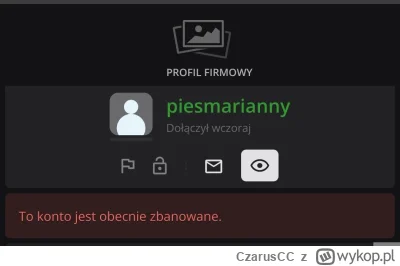 CzarusCC - @sperg44: już jednego kundelka się pozbyłem, wystarczyło jedno zgłoszenie ...