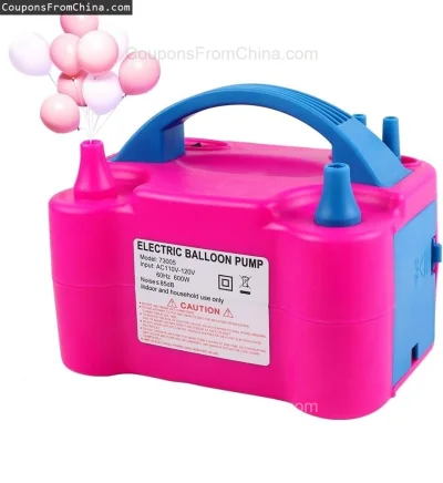 n____S - ❗ Electric Balloon Blowing Machine Pump Double Hole
〽️ Cena: 17.43 USD
➡️ Sk...