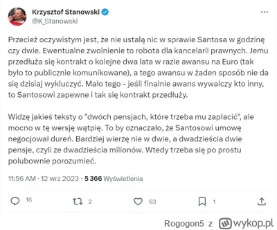 Rogogon5 - #mecz #reprezentacja Tak prosto chyba się Santosa nie pozbędą xD