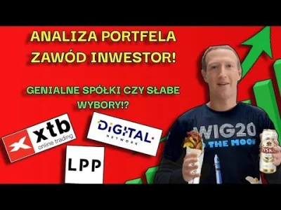 beny7777 - Analiza portfela „Zawód Inwestor” – solidne spółki, odrobina ryzyka i kilk...