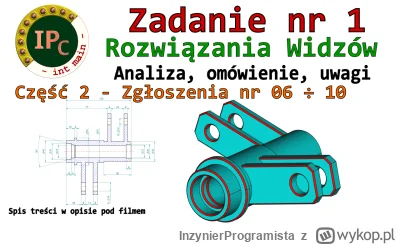 InzynierProgramista - Zadanie nr 1 - rozwiązania Widzów - część 2 | FreeCAD / Solid E...