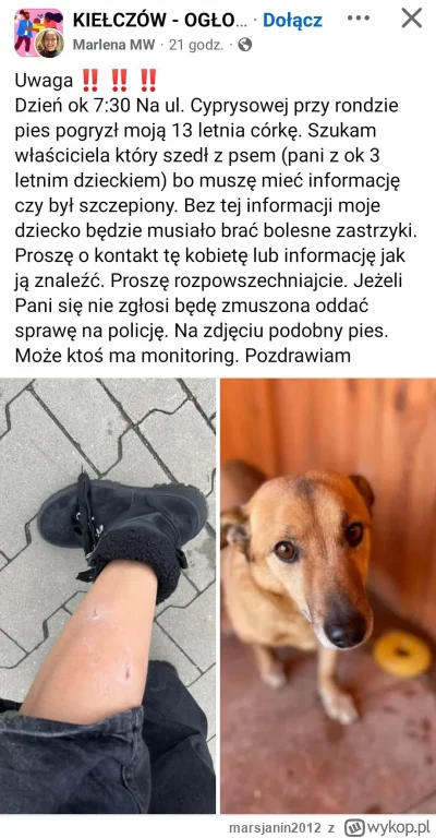 marsjanin2012 - I tak buduje sie lista setek pogryzien dziennie... ha tfu.
#psiarze #...