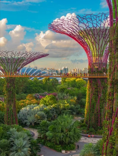 Loskamilos1 - Gardens by the Bay, niezwykły park zlokalizowany w Singapurze, otwarty ...