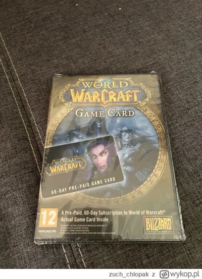 zuch_chlopak - Cześć Mirki!
Mam pytanie. Znalazłem w szufladzie prepaid do #wow Jest ...