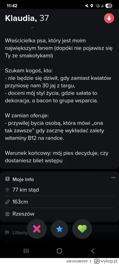 alkoholik000 - Co ona tutaj p.....li?  

#tinder #zwiazki