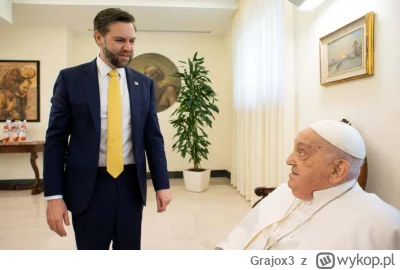 Grajox3 - Ok to wszystko zaczyna się łączyć w kropki Vance o-----l papieża, Trump poj...