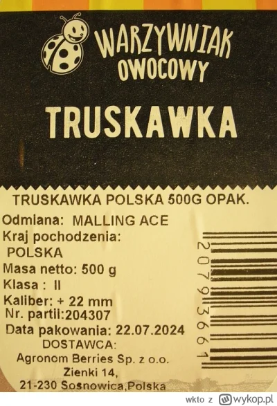 wkto - #listaproduktow
#truskawki Warzywniak Owocowy #biedronka
aktualny dostawca: Ag...