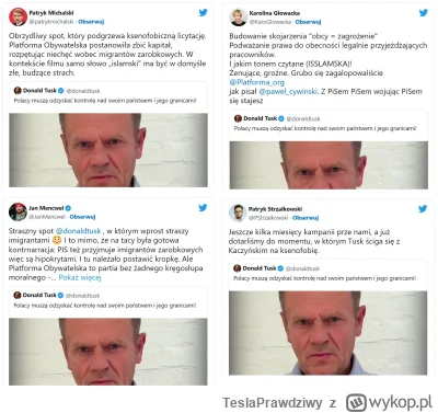 TeslaPrawdziwy - @Dusk_Forest77: @Bujak @kamil-wasniewski Tusk też jest przeciw imigr...