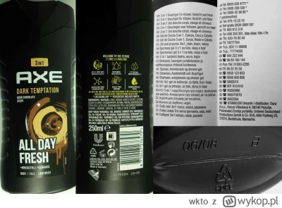 wkto - #listaproduktow
#zelprysznic dark chocolate scent Axe Dark Temptation #axe
akt...