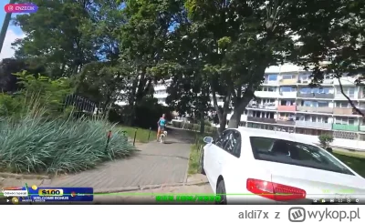 aldi7x - @lepiejsprobujdiabla: Obejrzałem cały stream z powiązanych, Rowerzysta spotk...