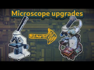 Sla_Voy - Babeczka mechanizuje sobie tani mikroskop 
#elektronika #elektronikadiy #ma...