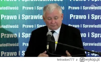 tetradon777 - @tetradon777: Dla kontrastu tutaj kaczyński przed wyborami w 2015 o spr...