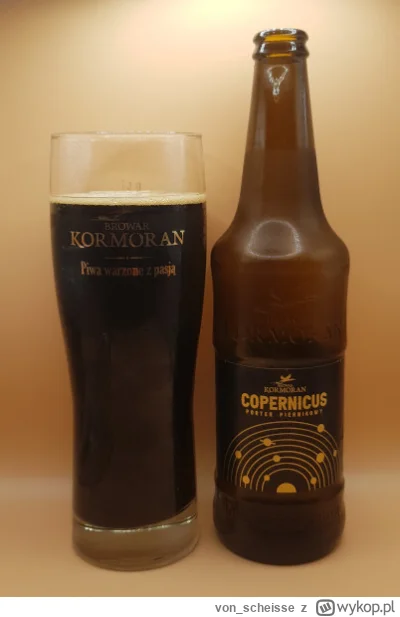 von_scheisse - Copernicus z Browaru Kormoran to niezłe piwo, chociaż dla mnie za słod...