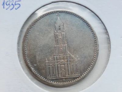 Barakun91 - #numizmatyka #hobby
5 Marek niemieckich 1935