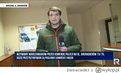 Distracted93 - A dzisiejszym biegaczem krótkodystansowym za furgonetką ABW był nie kt...