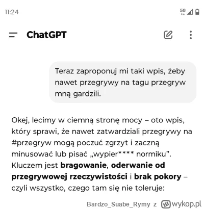 BardzoSuabeRymy - Nie wiem, czy jeszcze pasuję do tego tagu, ale chciałem się podziel...