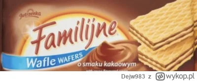 Dejw983 - #przegryw Jem wafle familijne jak to w rodzinie…