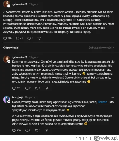 1-1-1-1 - Czadowi roz*ebały się spodnie za 40zł i nie chce ich wyrzucić = Nie wynikam...