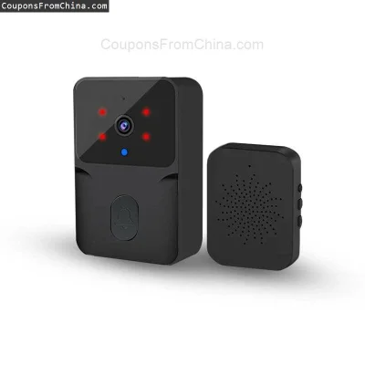 n____S - ❗ Wireless WiFi Doorbell Camera 480P
〽️ Cena: 6.99 USD (dotąd najniższa w hi...