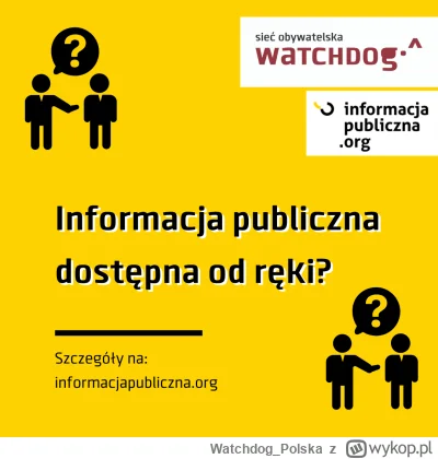 WatchdogPolska - Do urzędu gminy przychodzi mieszkaniec, by uzyskać informację dotycz...