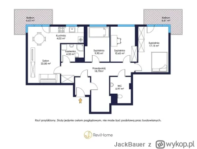 JackBauer - Najgorszy układ mieszkania jaki widziałem od długiego czasu. Kto to gówno...
