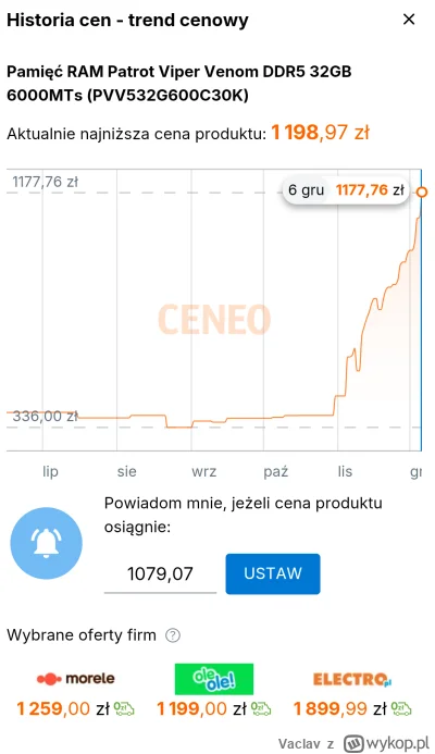 Vaclav - @Ralphs @PodniebnyMurzyn 
Tak, można taniej wyrwać niż z Media Expert. No al...