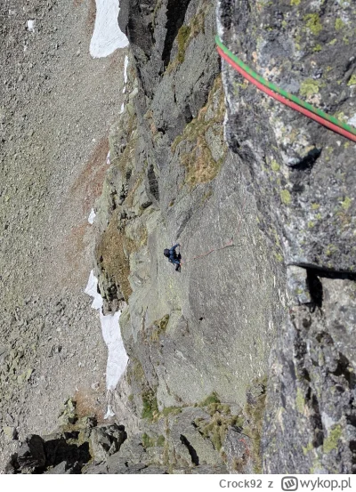 Crock92 - Lato w Kobylanach :)
#wspinaczka #taternictwo #tatry #tatryboners #gory #po...