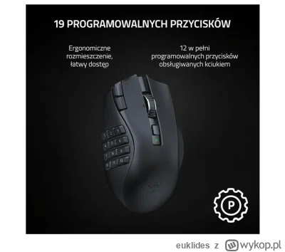 euklides - Szukam jakiejś myszki z dużą ilością bocznych przycisków, bezprzewodowa a ...