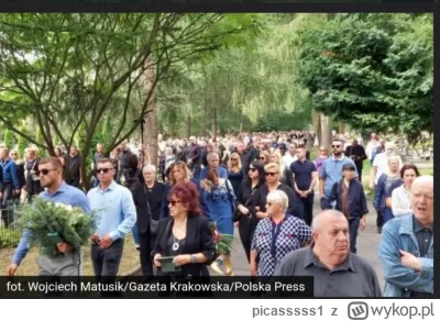 picasssss1 - Ludzie w Krakowie są wielcy, bo tłumnie oddali cześć osobie która uwolni...
