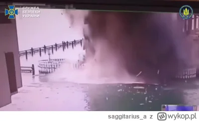 saggitarius_a - Ale pięknie jebło tuż przy samym filarze podpierającym most ( ͡° ͜ʖ ͡...