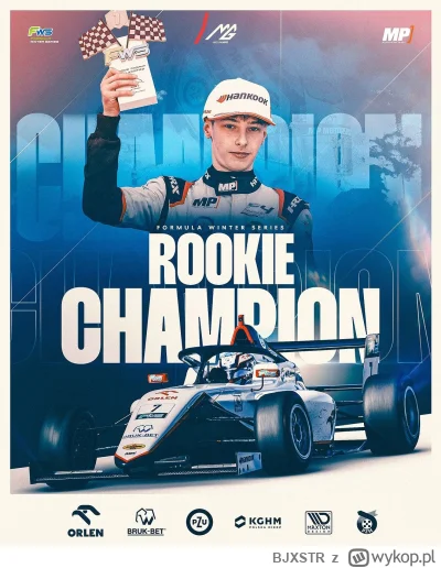 BJXSTR - Gładysz oficjalnie Rookie Champion Formuła Winter Series. 

#f1 #f4 #f1234 #...