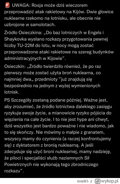 mial85 - Wstawiam tłumaczenie tweeta dla ludzi, którzy nie ogarniają zbytnio po angie...