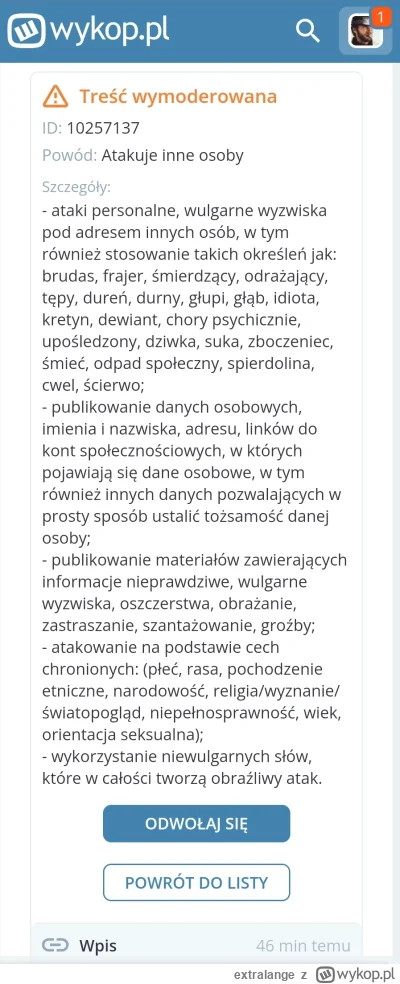 extralange - On musi mieć wejścia na wykopie bo go dobrze znają.. 
Wszystkie określen...