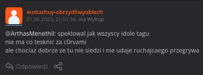 Truthsayer - Damian zbanowany ale odpowiedź zauważyłem to odpowiem. @HermesBird @Empi...