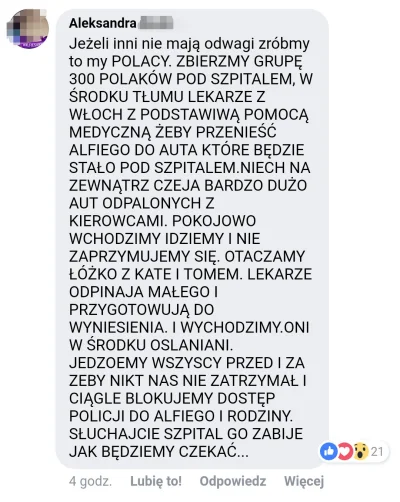 MechanicznyTurek - @Tragu: Nie ten, tamten się nazywał Alfie Evans

@deiceberg wołam ...