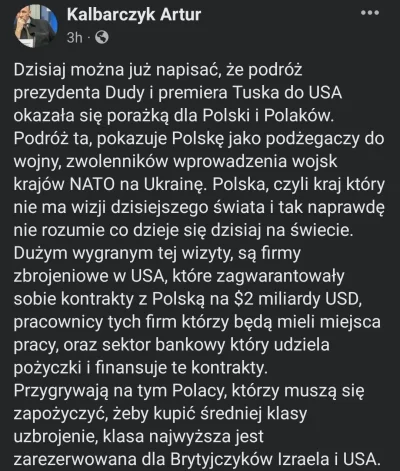 mial85 - Ciekawa perspektywa, dobrze to podsumował

#wojna #ukraina #rosja #polska #p...