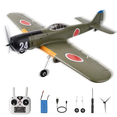 n____S - ❗ Kootai Ki84 WWII Fighter 690mm RC Airplane RTF with 2 Batteries [EU]
〽️ Ce...