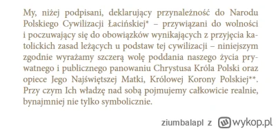 ziumbalapl - >A cóż ona pokazuje? Kobieta prawa i religijna? Uwolnić salcesona, egzor...