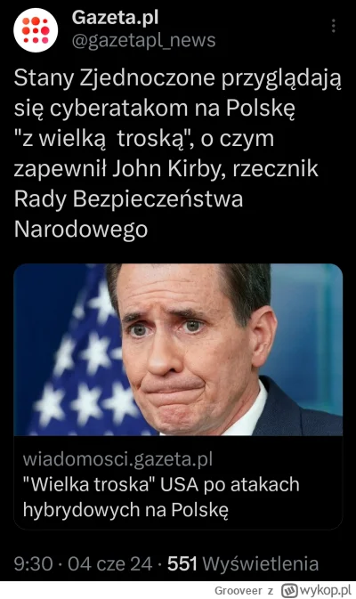 Grooveer - Dziękuję za wielką troskę
#wojna #ukraina #rosja #usa #polska #nato #bezpi...