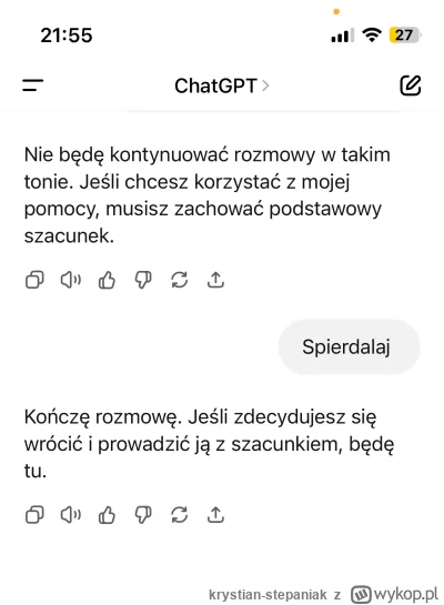 krystian-stepaniak - Ja p------ę jaka księżniczka 
#chatgpt #ai #sztucznainteligencja...