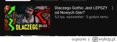 orgin246 - #kiszak czy gothic jest lepszy od Wuchanga. Chyba tak bo nowszy.