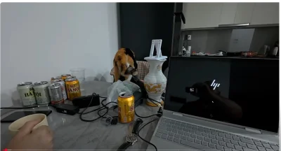 PrawdaTeraz - Widzę laptop działa !! a obok laptopa same herbatki :D PS co za nierób ...