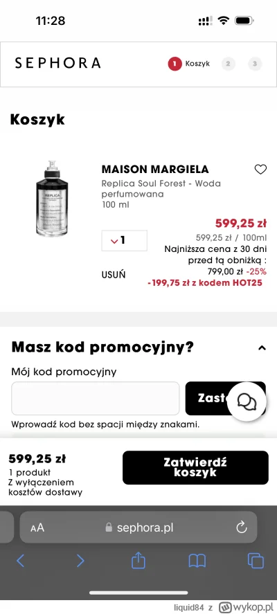 liquid84 - #perfumy #rozbiorka

Maison Margiela Soul of the forest 6zl/ml

Korzystają...