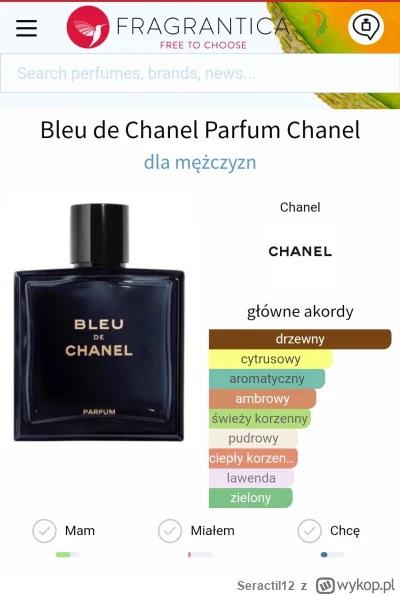 Seractil12 - Zapraszam na rozbiórkę:
-Chanel Bleu De Chanel Parfum 4zł/ml

Do odlania...