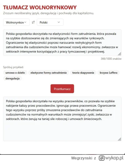 Wegrzynski - #rafalbrzoska #polityka #biznes #nieruchomosci 

Inspirując się Tłumacze...