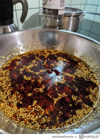 potatowitheyes - #gotowanie #gotujzwykopem #jedzenie 
Przed państwem jakieś 7000 kcal...