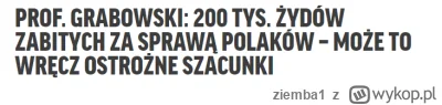 ziemba1 - @Njal: W ramach ochrony dobrego imienia polski popieram.